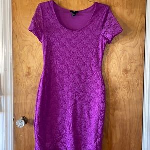 Hot pink/purple dress from H&M